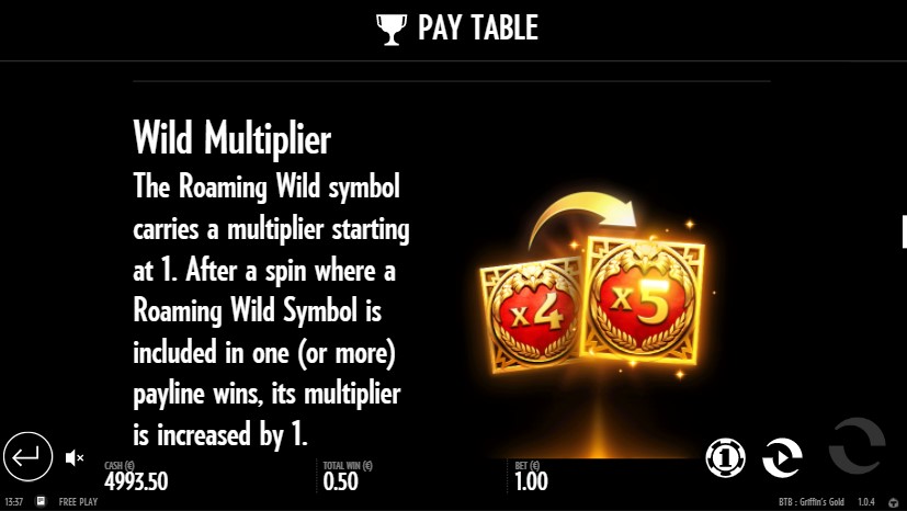 Beat the Beast Griffin's Gold free play Beat the Beast Griffin's Gold free play