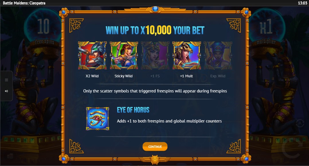 Battle Maidens: Cleopatra free play Battle Maidens: Cleopatra free play