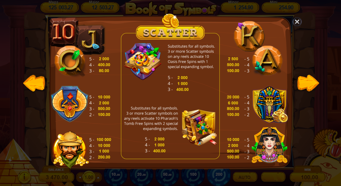 Book of Symbols free play Book of Symbols free play