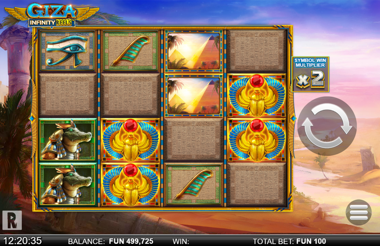 Giza: Infinity Reels free play Giza: Infinity Reels free play