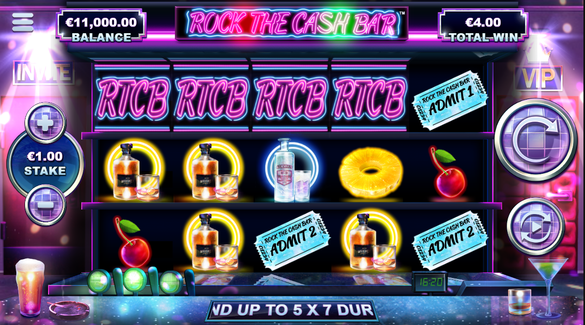 Rock The Cash Bar free play Rock The Cash Bar free play