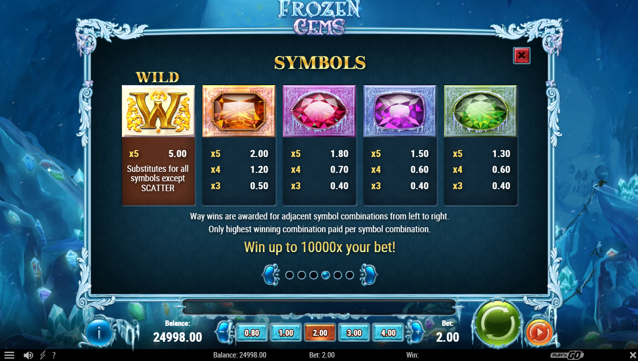 Frozen Gems free play Frozen Gems free play