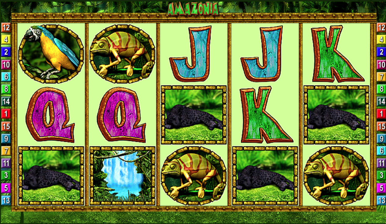 Amazing amazonia slot games