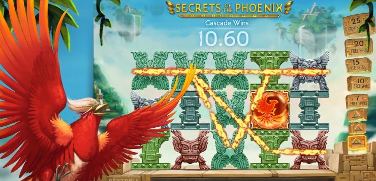 Play secrets of the phoenix slot free online games