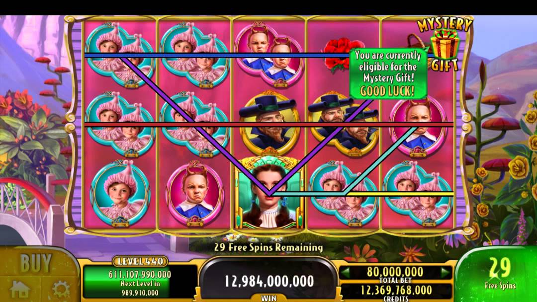 Wizard of oz slot game