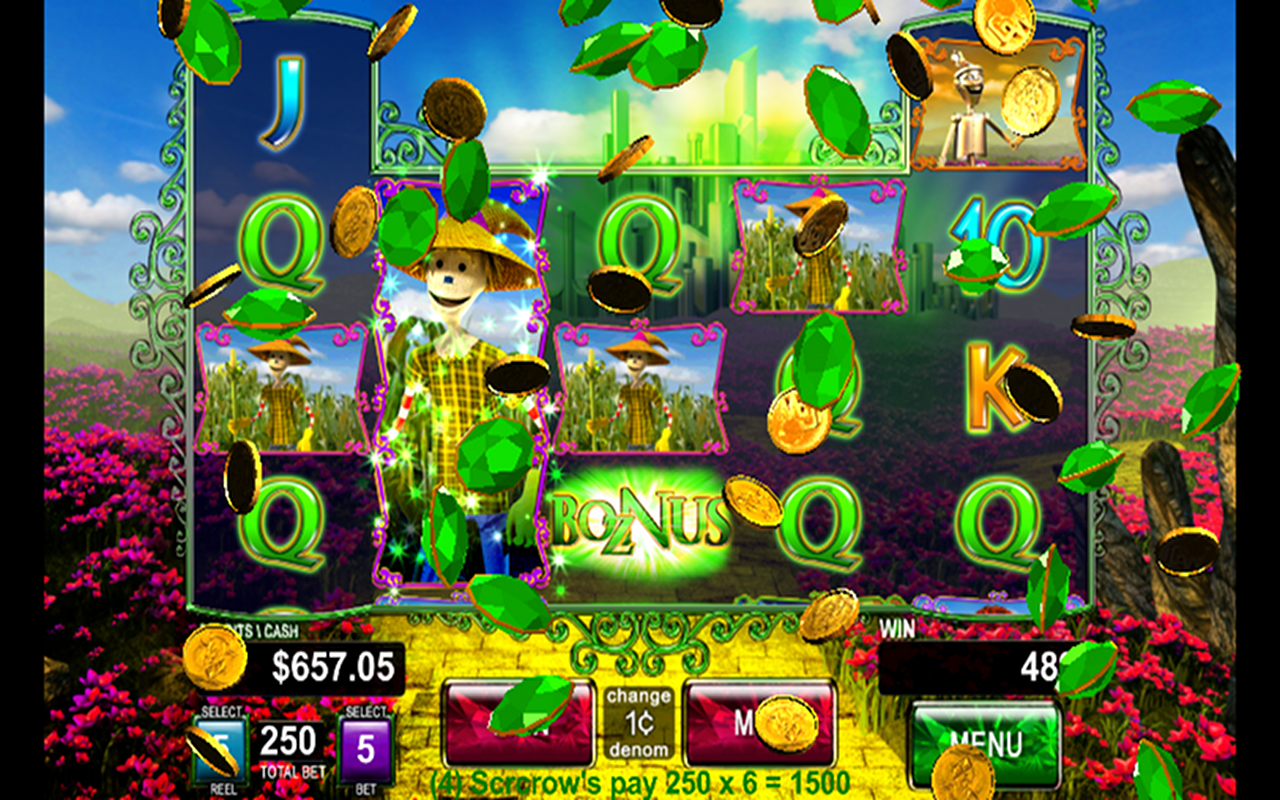 play wizard of oz slots online free