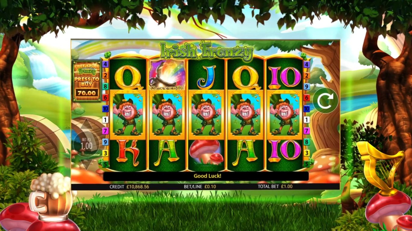 Irish frenzy free play games