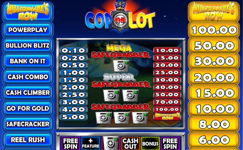 Cop the lot slot free play online