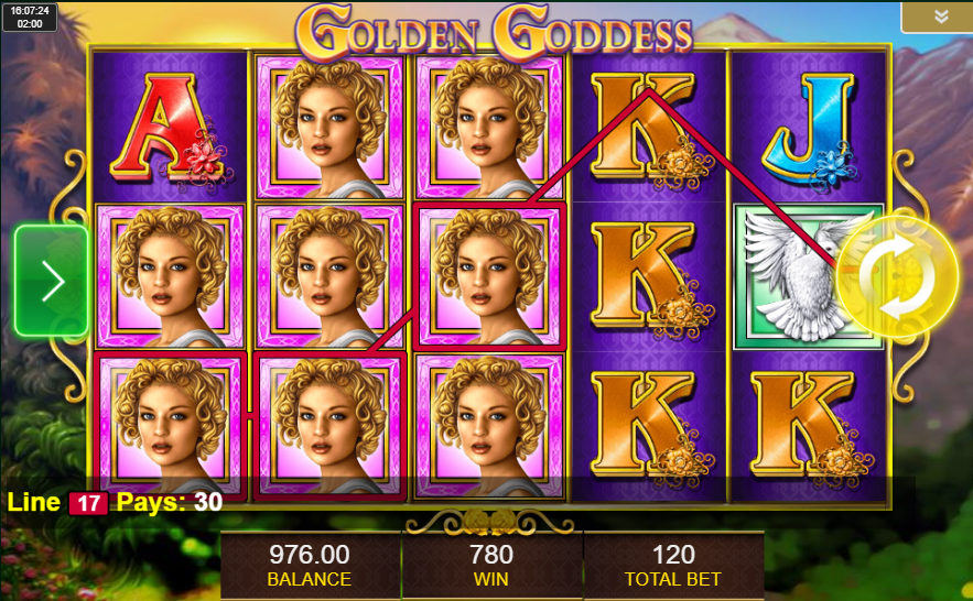 Golden Goddess Slot online, free