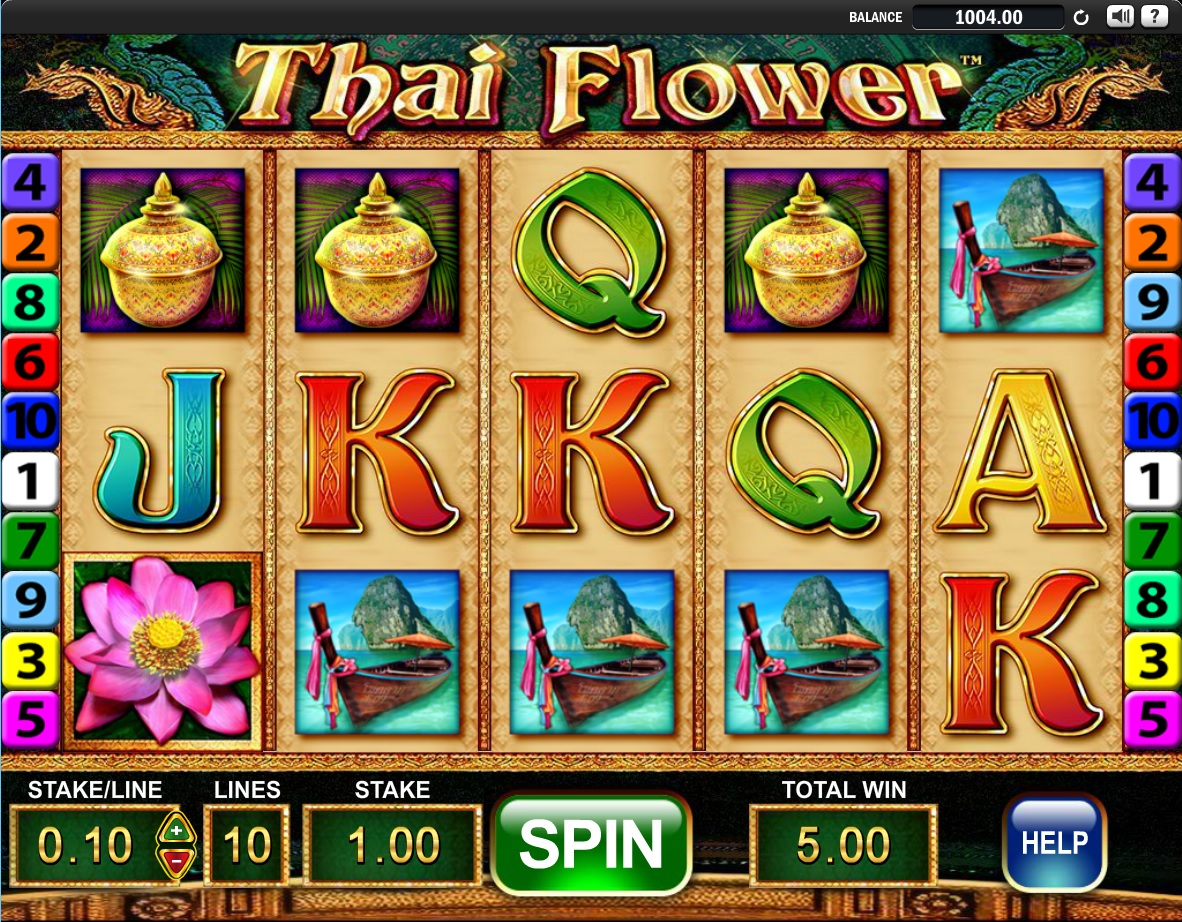 Thai flower slot online, free play