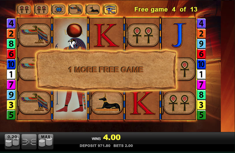 Play Eye of Horus Slot - Claim Your Bonus And Have Fun!