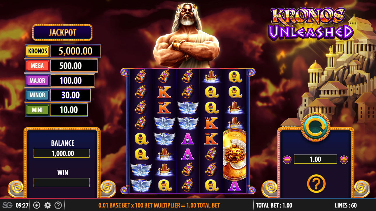 Kronos Unleashed Slot Machine App