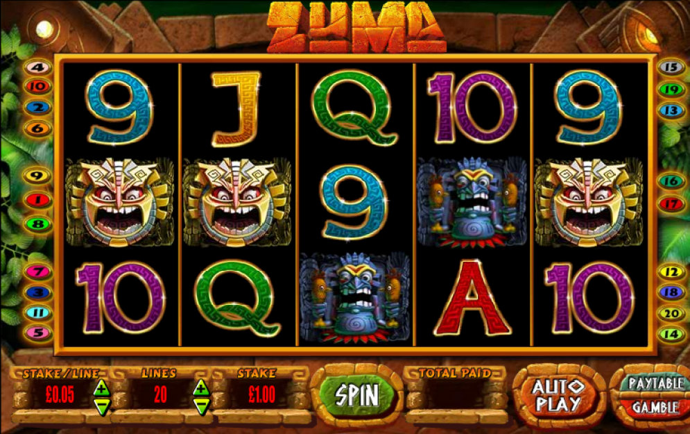 Zuma Slot Machine