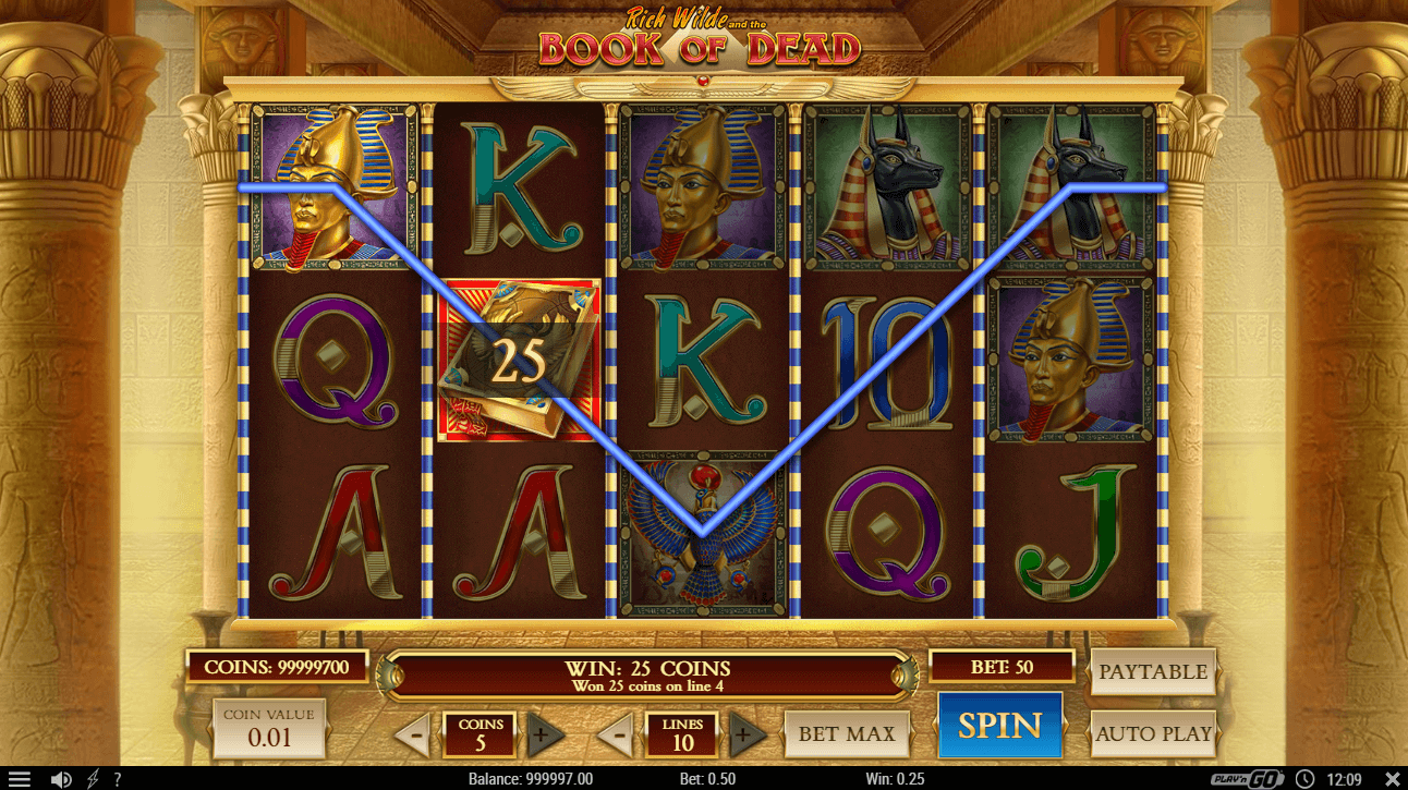 book of dead slots free play