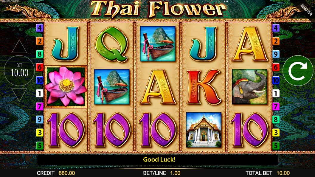 thai flower slot online free
