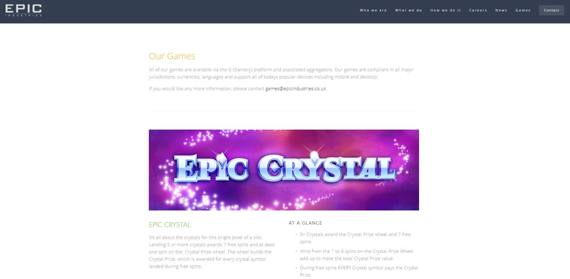 Epic Industries Review Popular Epic Industries Slots SlotsWise