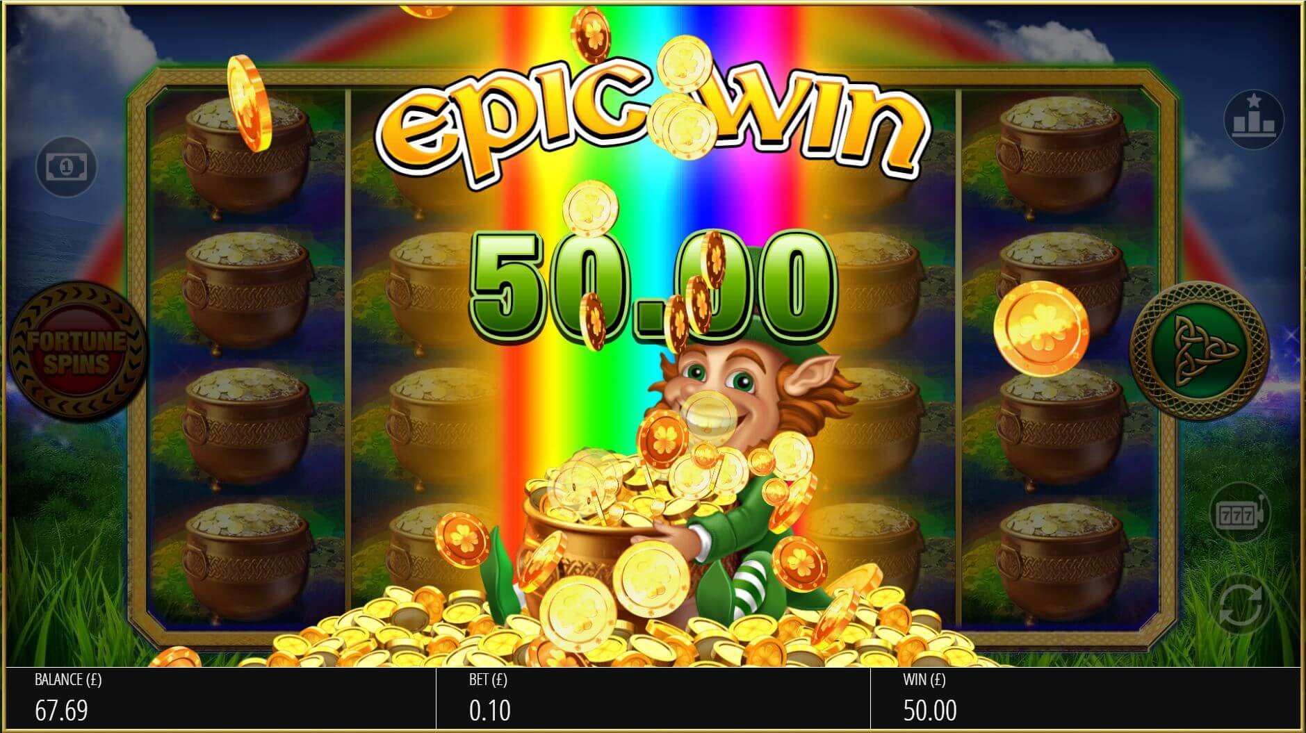 luck of the irish slot machine bank