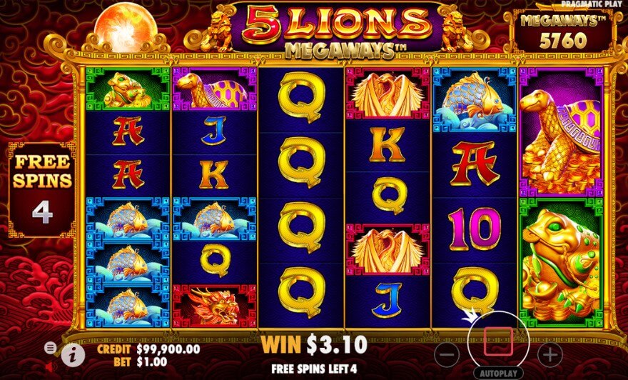 5 Lions Megaways Slot (Pragmatic Play) Review | SlotsWise